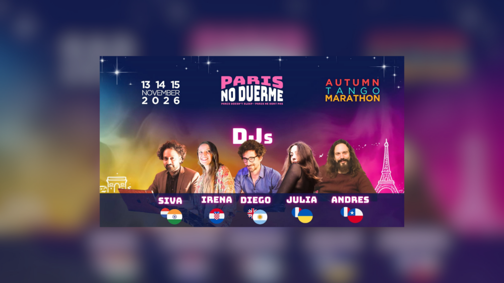 Paris No Duerme – Autumn Tango Marathon